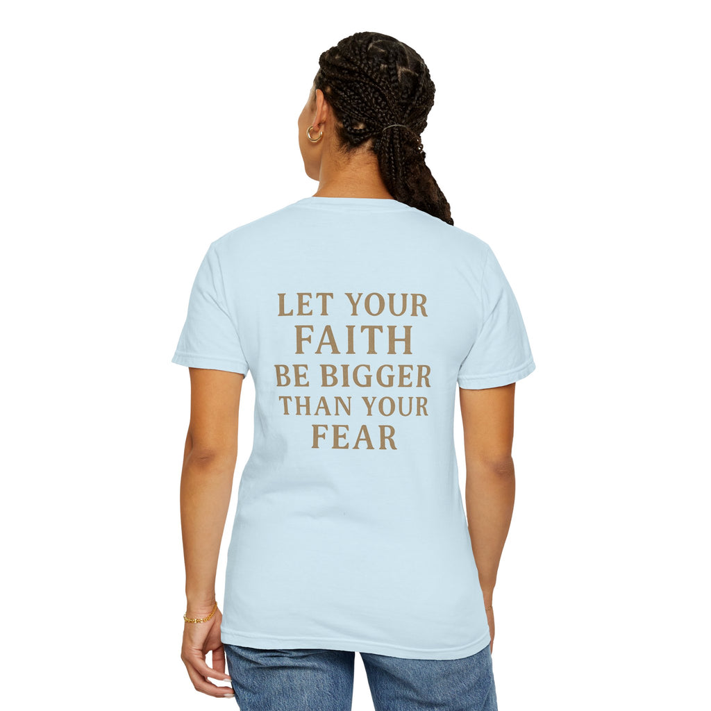 "STILL" Scripture T-Shirt ( Let your Faith ) - Inspirational Faith Quote Tee"