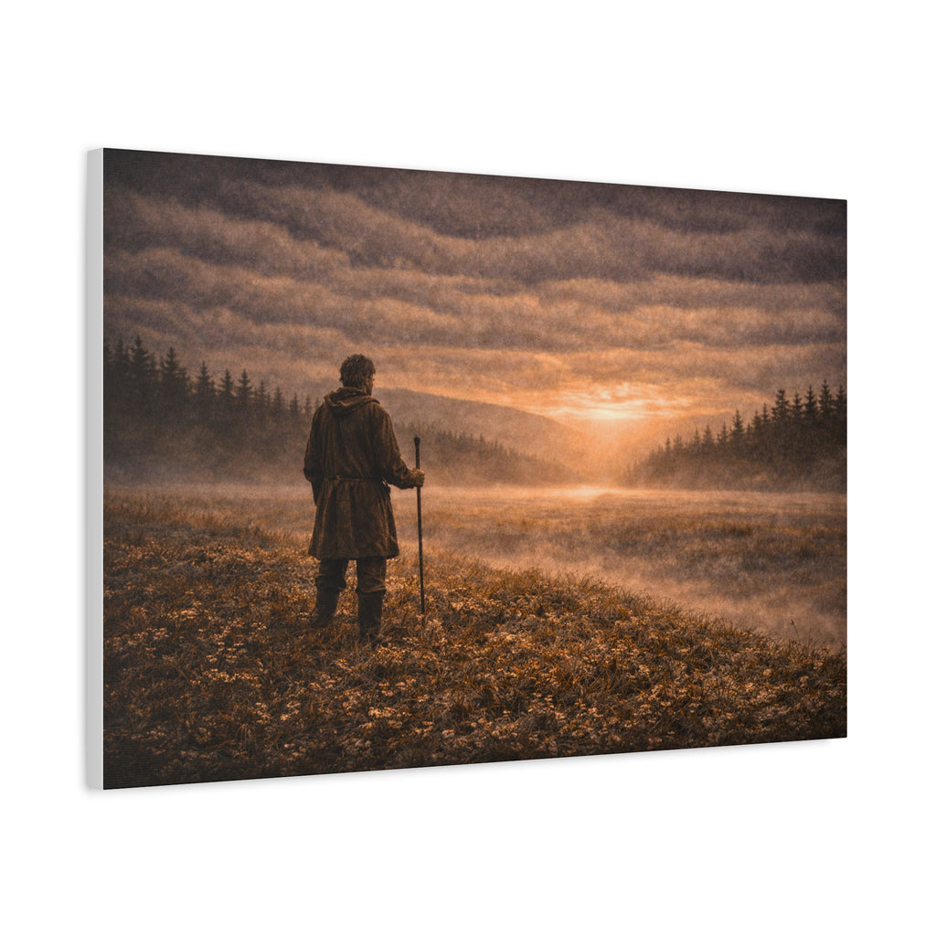 Stormy Meadow Wall Art | "The Turn" #5 of 12 | Cinematic Canvas Print | Fine Art