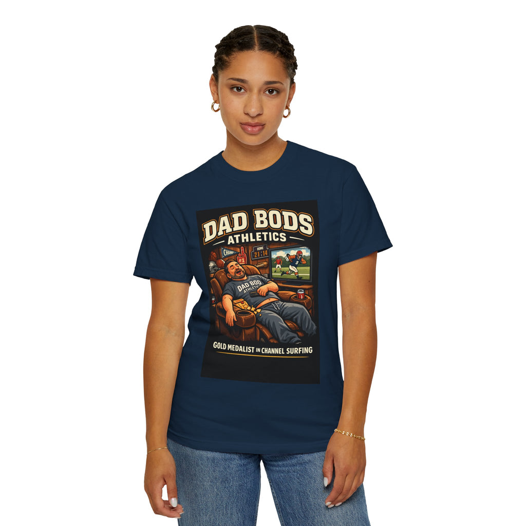 Funny Dad Shirt | Dad Bod Built by BBQ & Beer | Dad Bods Athletics | Father's Day Gift