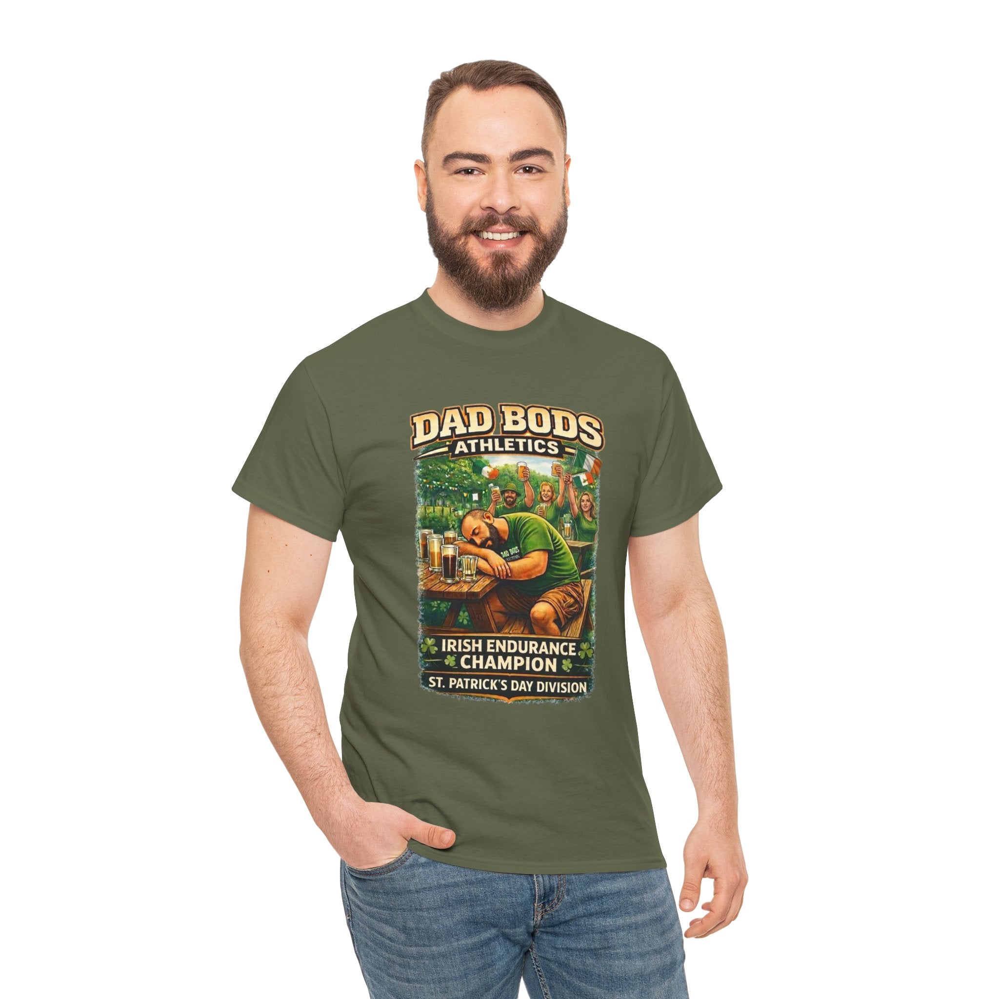 IRISH ENDURANCE CHAMPION Unisex Heavy Cotton Tee