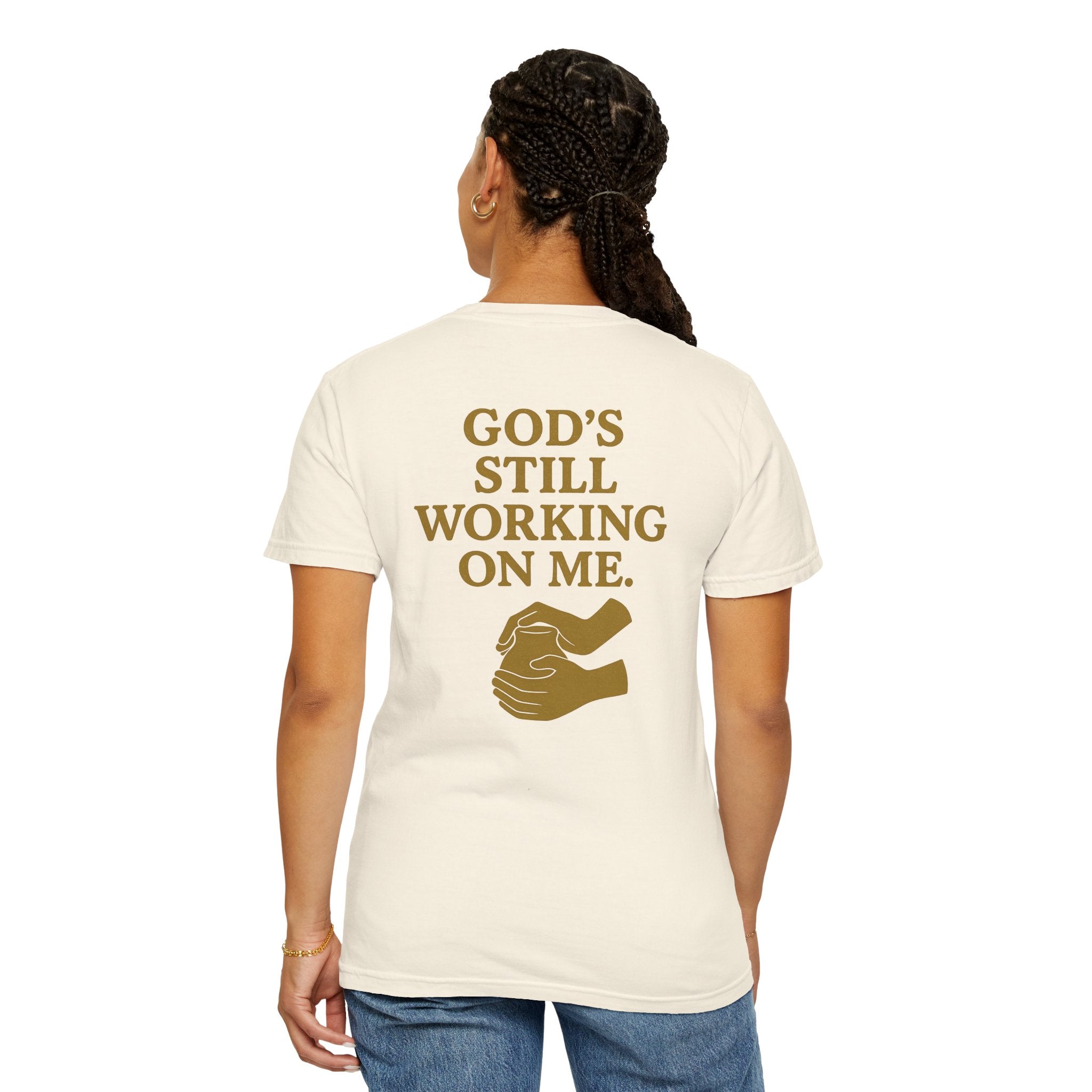 Christian T-Shirt | STILL "God's Still Working" | Inspirational Faith Tee | STILL Collection