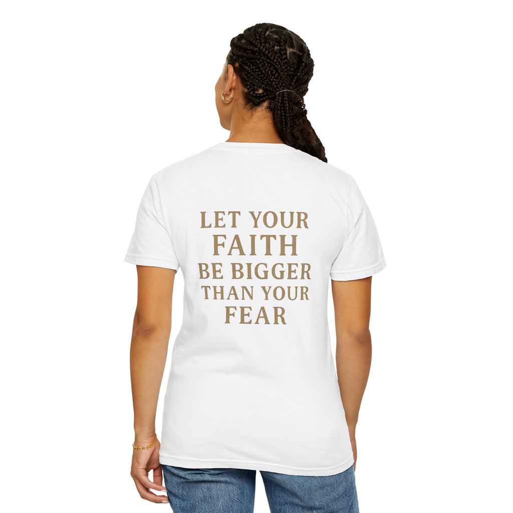 "STILL" Scripture T-Shirt ( Let your Faith ) - Inspirational Faith Quote Tee"