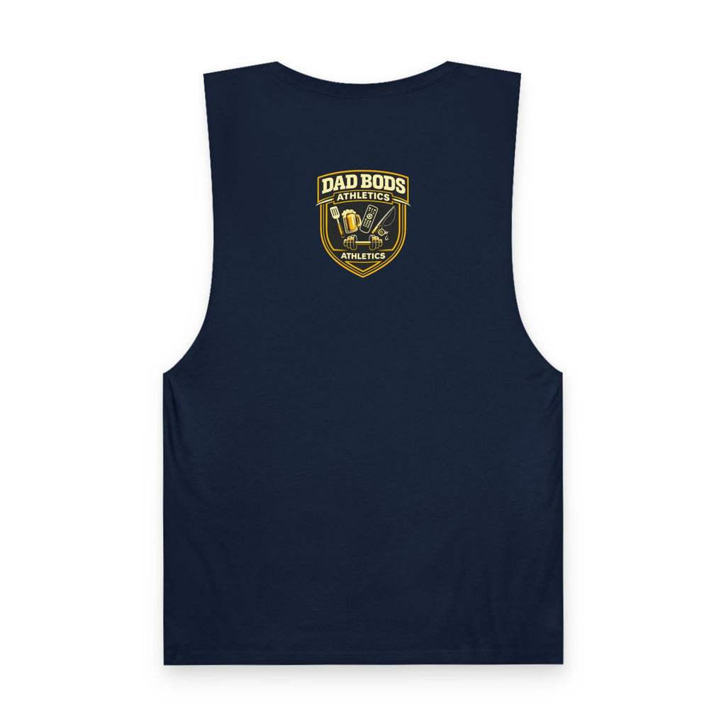 DBA Lifting is Life (front ) Unisex Barnard Tank