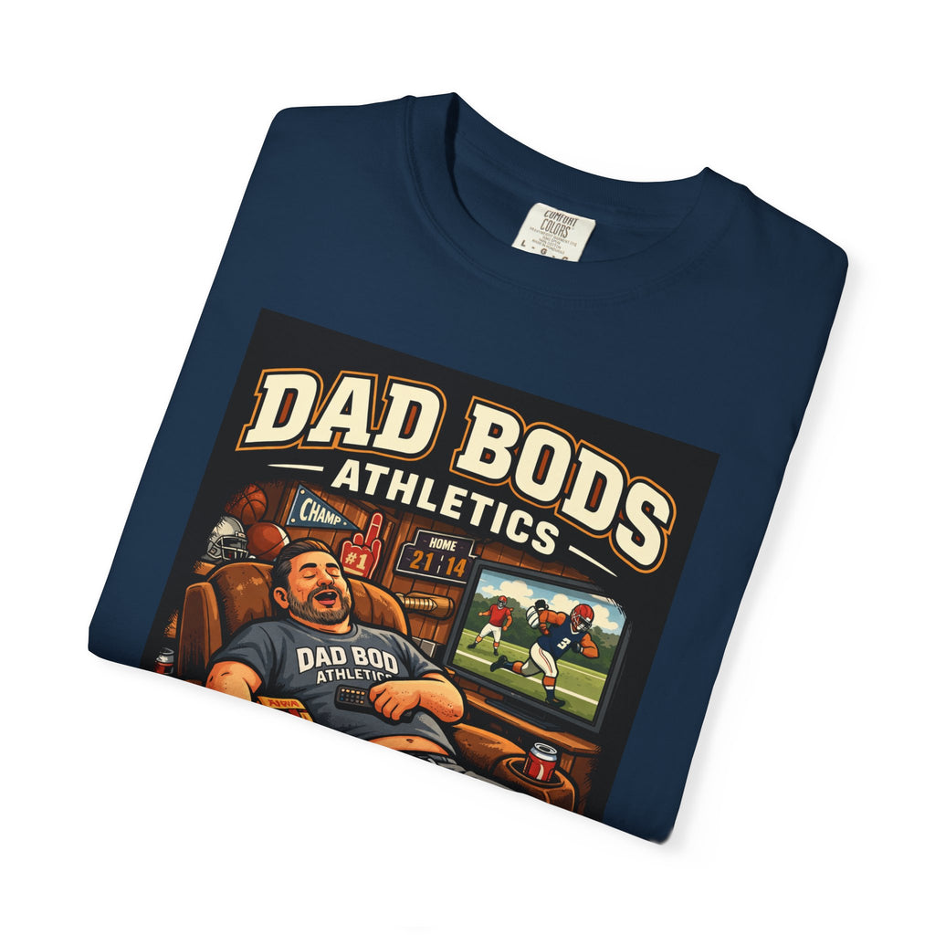 Funny Dad Shirt | Dad Bod Built by BBQ & Beer | Dad Bods Athletics | Father's Day Gift