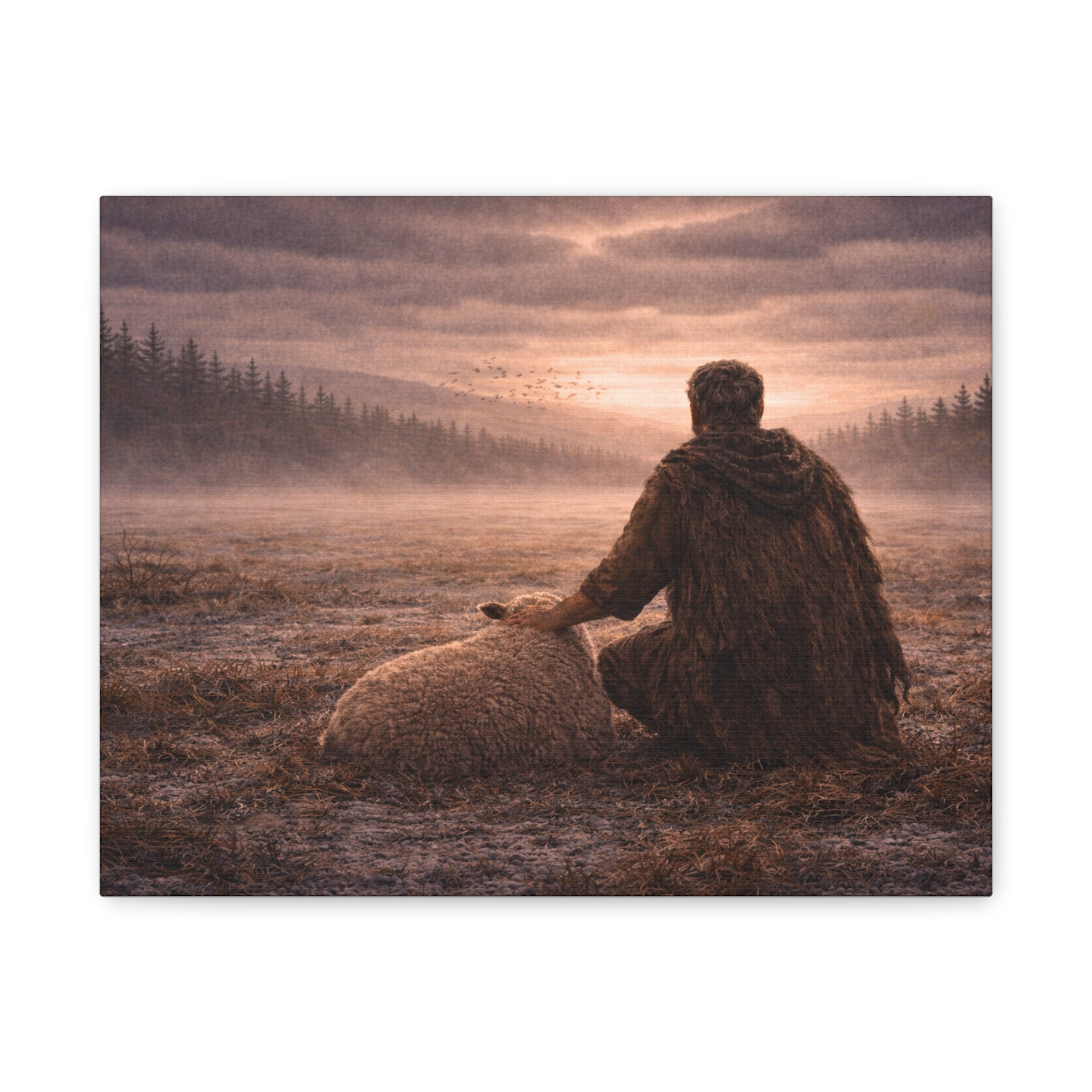 Stormy Meadow Wall Art | "Stillness" #7 of 12 | Inspirational Canvas Print | Fine Art
