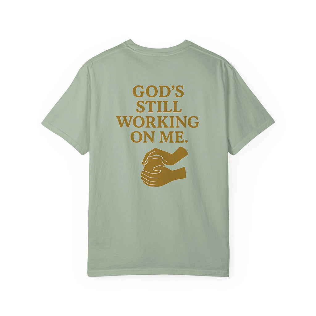 Christian T-Shirt | STILL "God's Still Working" | Inspirational Faith Tee | STILL Collection