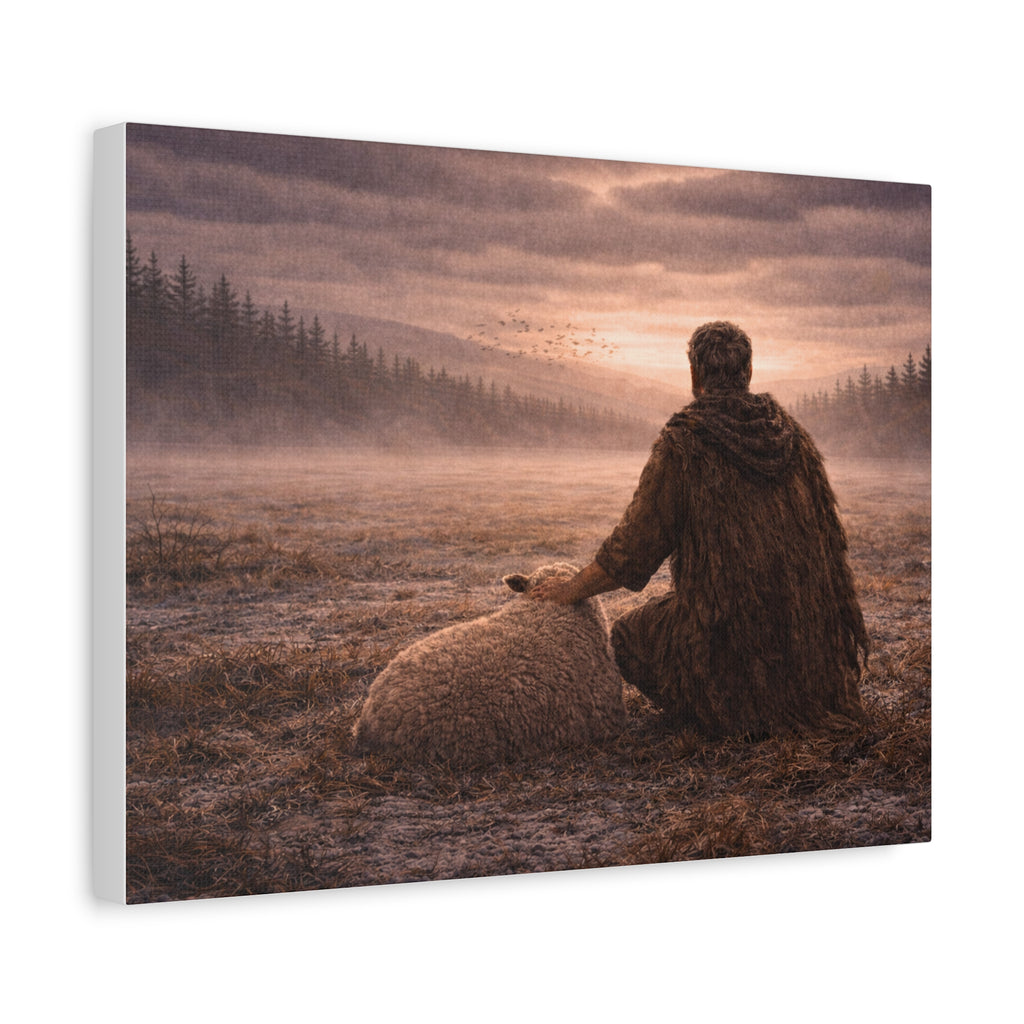 Stormy Meadow Wall Art | "Stillness" #7 of 12 | Inspirational Canvas Print | Fine Art