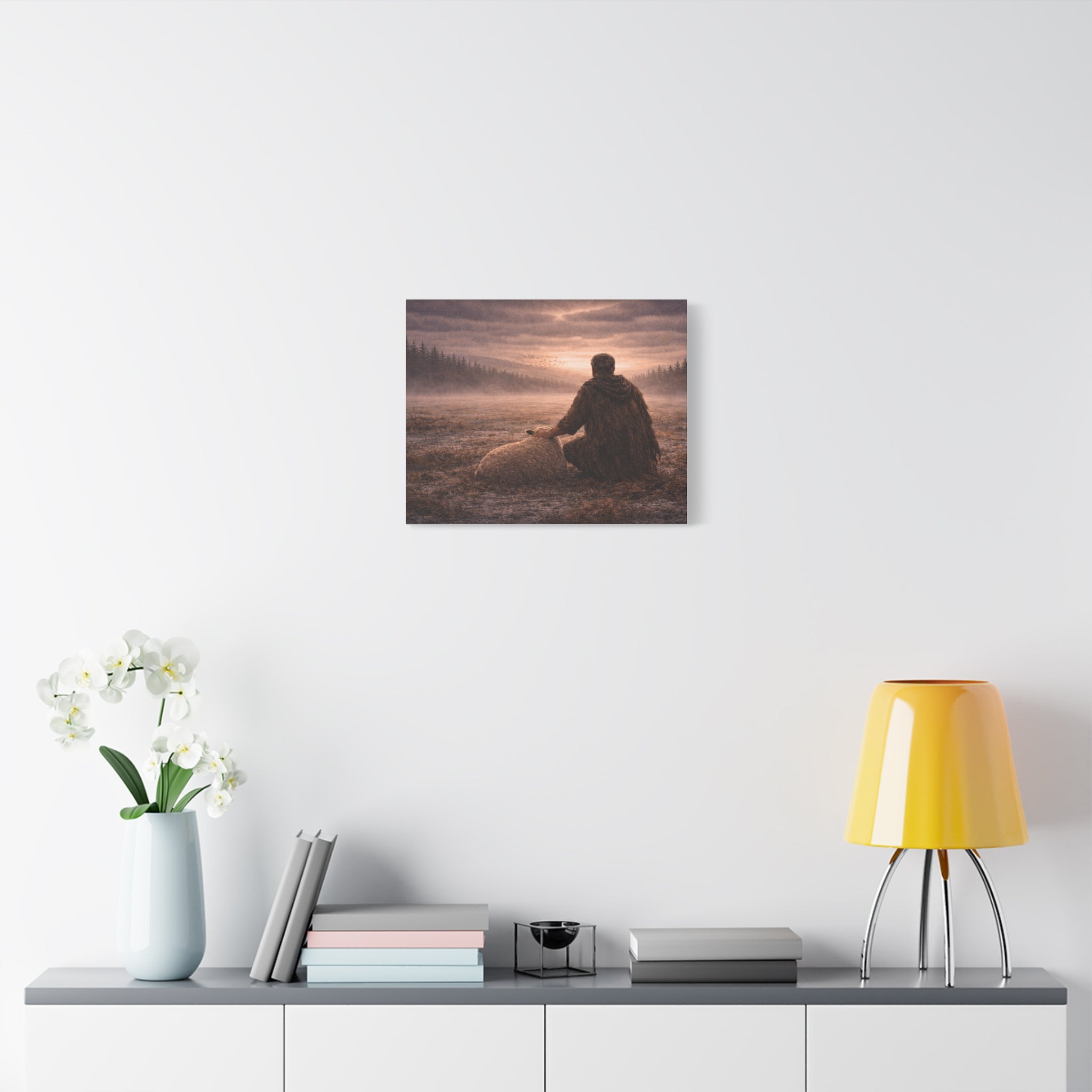 Stormy Meadow Wall Art | "Stillness" #7 of 12 | Inspirational Canvas Print | Fine Art