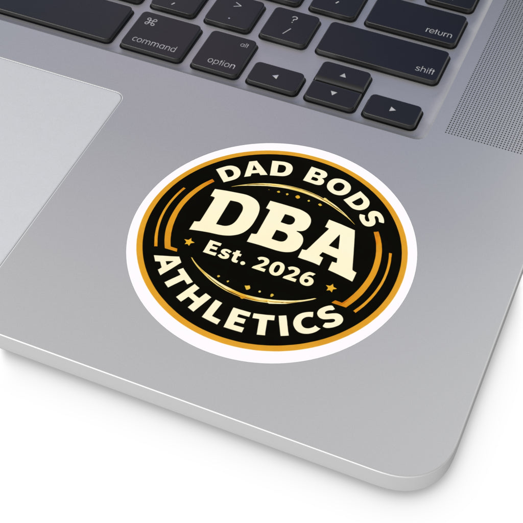 DBA est.2026 Round Vinyl Stickers