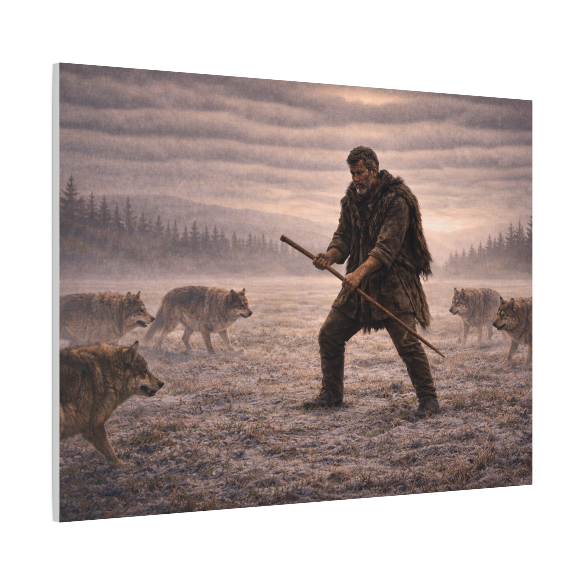 Stormy Meadow Wall Art | "Inheritance" #6 of 12 | Cinematic Canvas Print | Fine Art