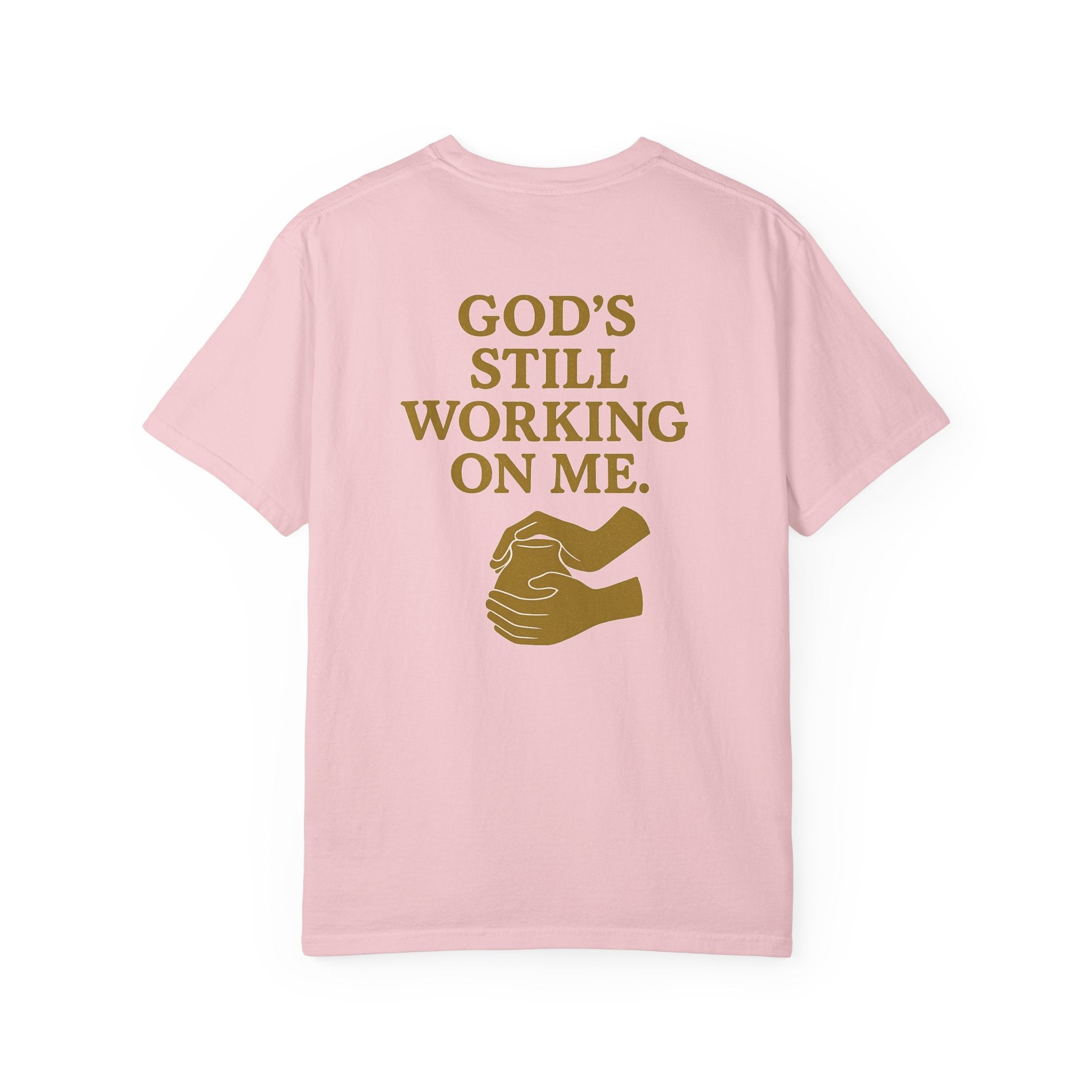 Christian T-Shirt | STILL "God's Still Working" | Inspirational Faith Tee | STILL Collection