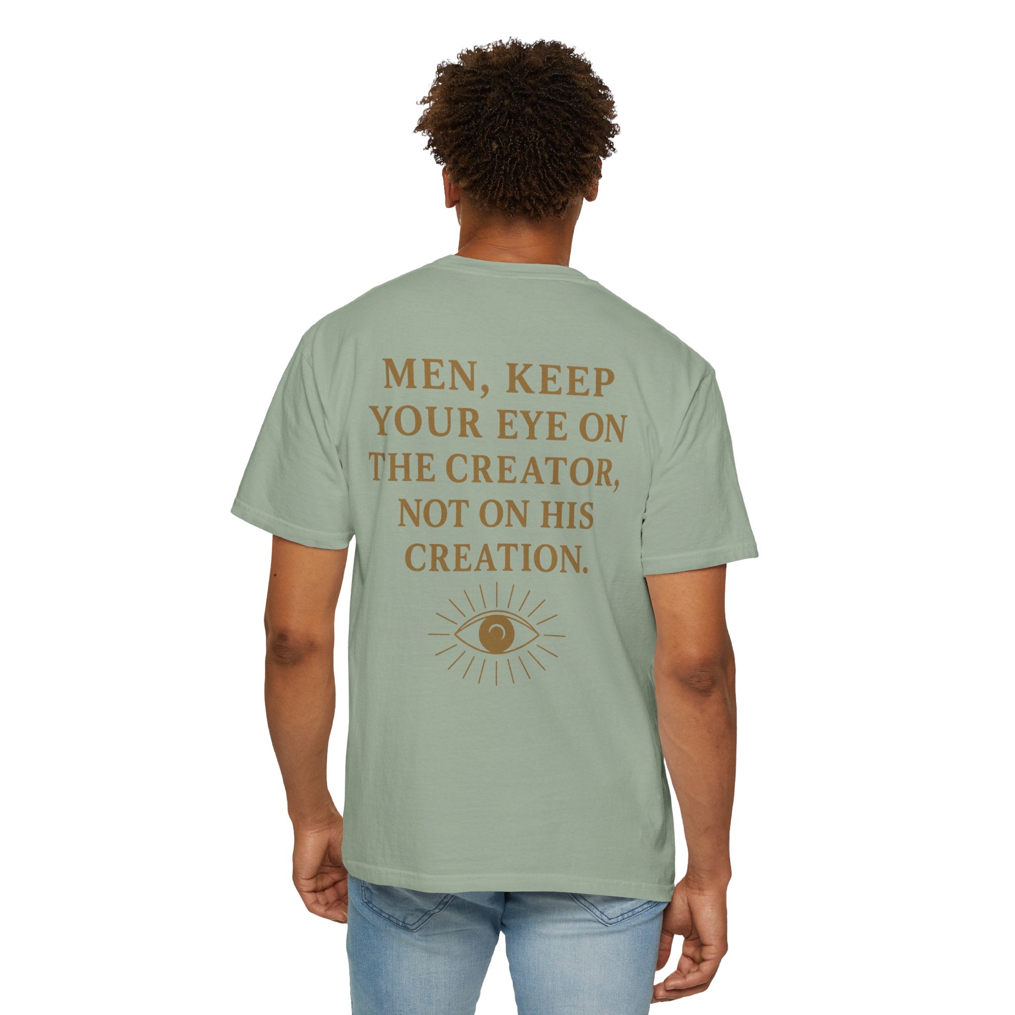 Christian T-Shirt | STILL "Men Keep Your Eye On" | Faith Apparel for Men | STILL Collection