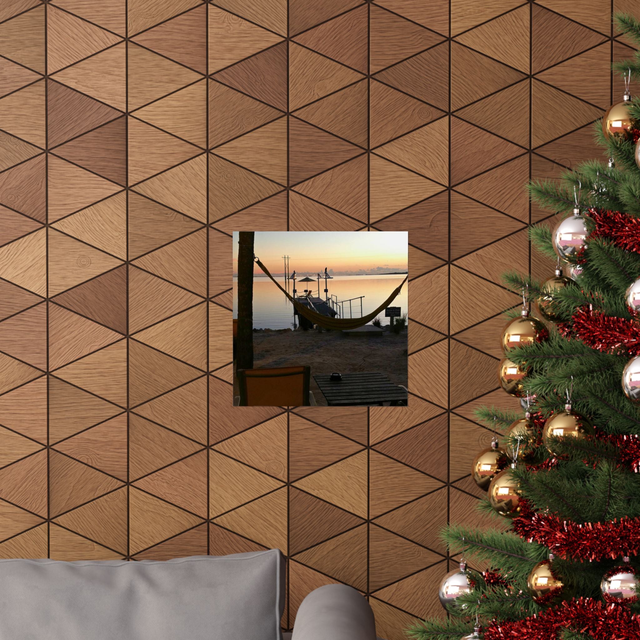 Personalization, HAMMOCK SUNSET, Matte Vertical Posters