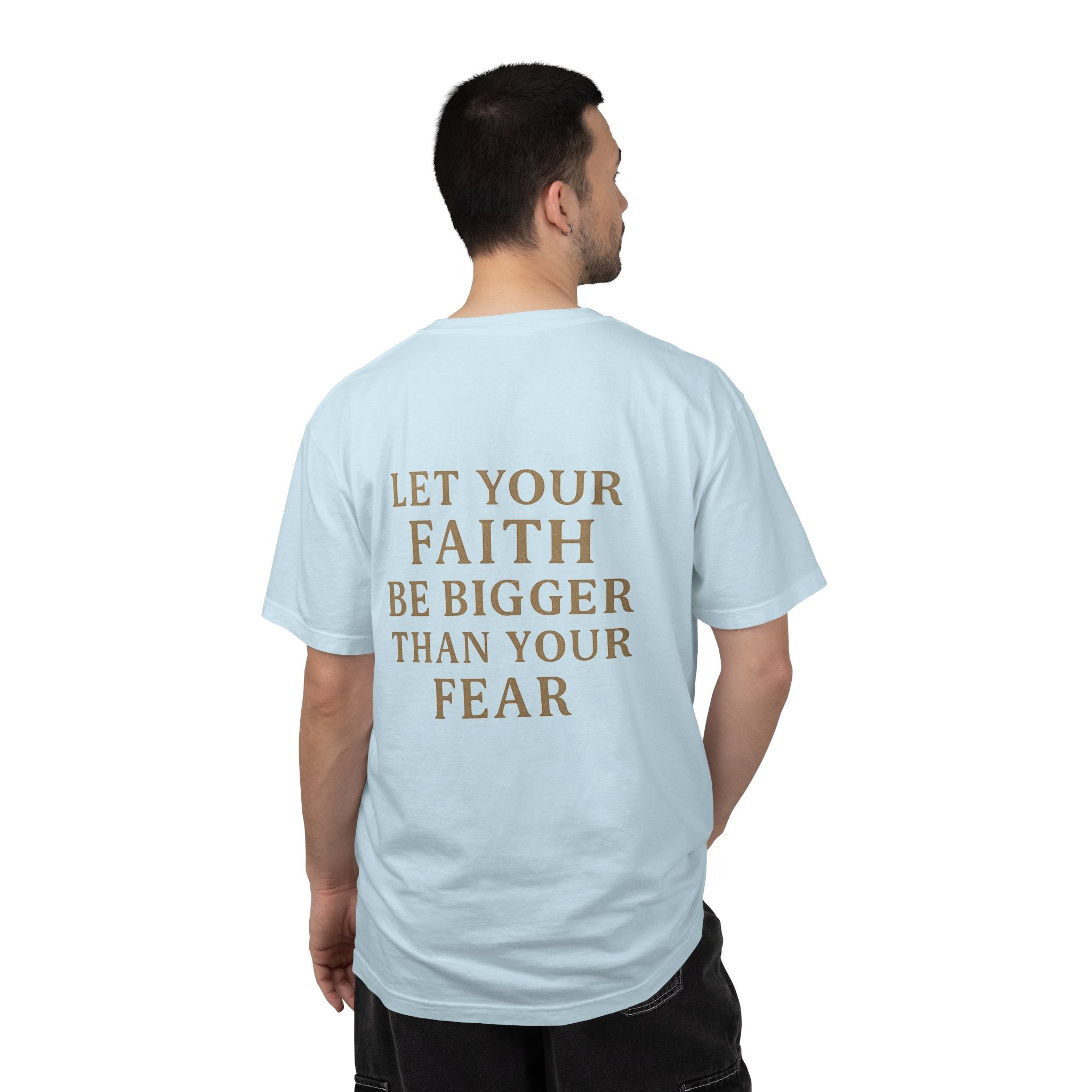 "STILL" Scripture T-Shirt ( Let your Faith ) - Inspirational Faith Quote Tee"