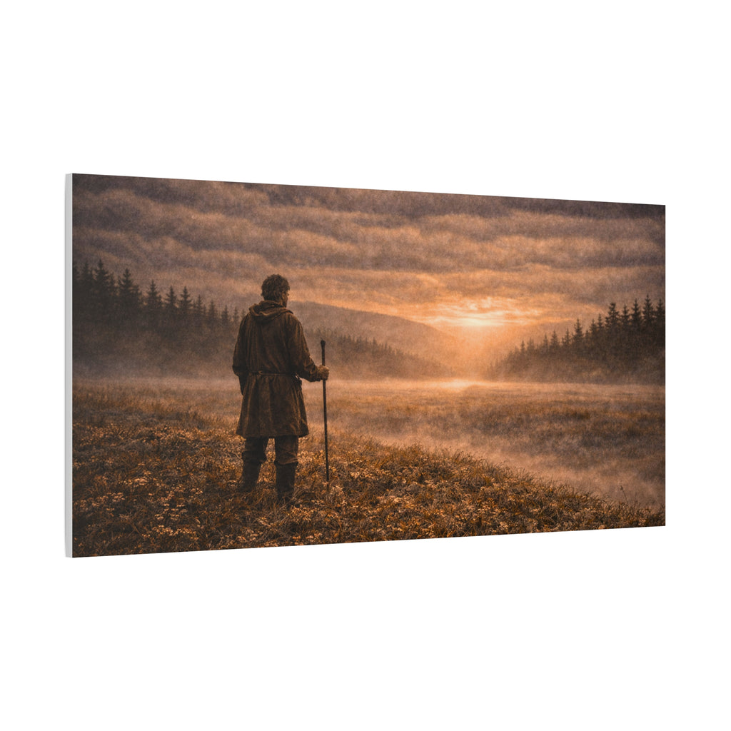 Stormy Meadow Wall Art | "The Turn" #5 of 12 | Cinematic Canvas Print | Fine Art