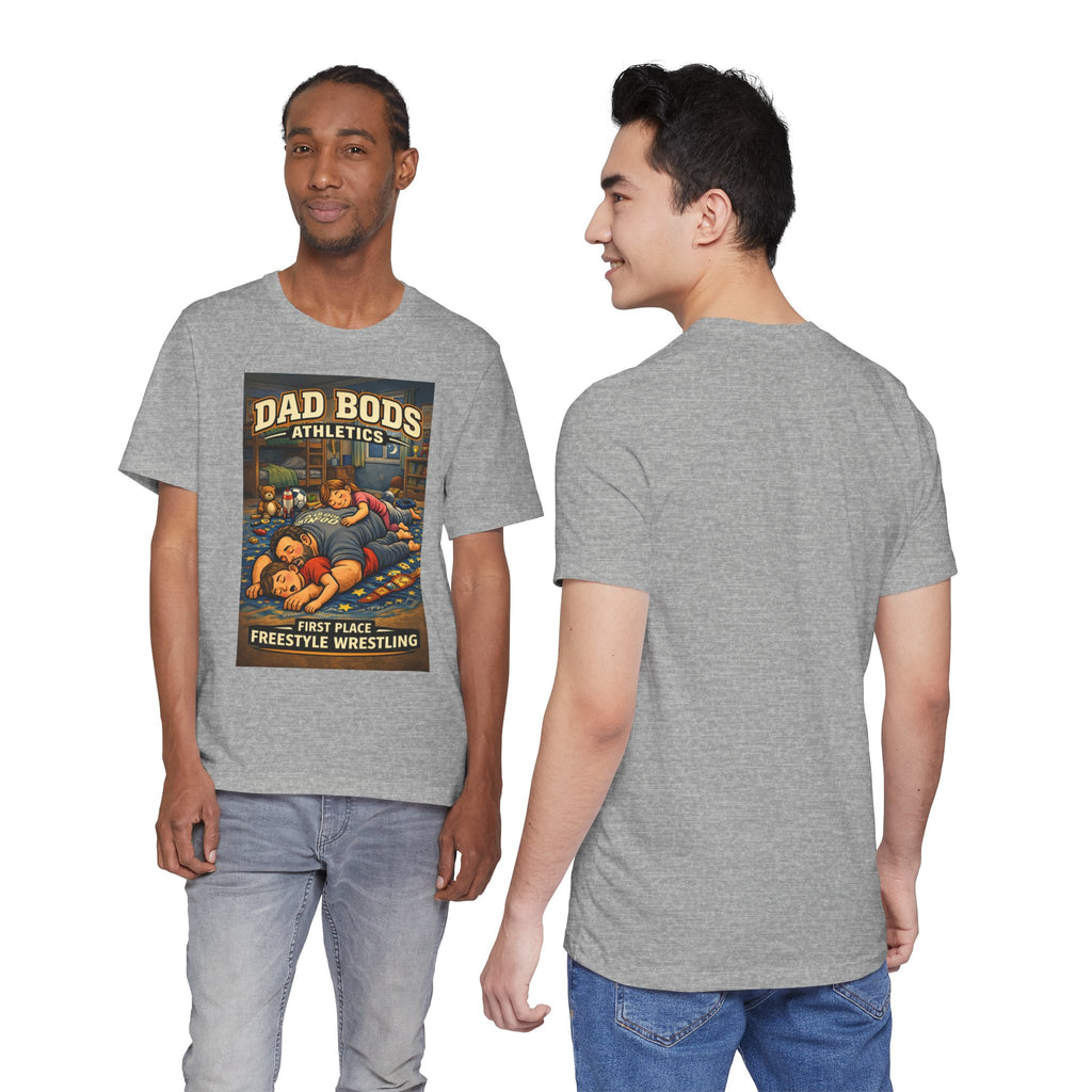 Funny Dad Shirt | Freestyle Wrestling | Dad Bods Athletics | Father's Day Gift for Dads