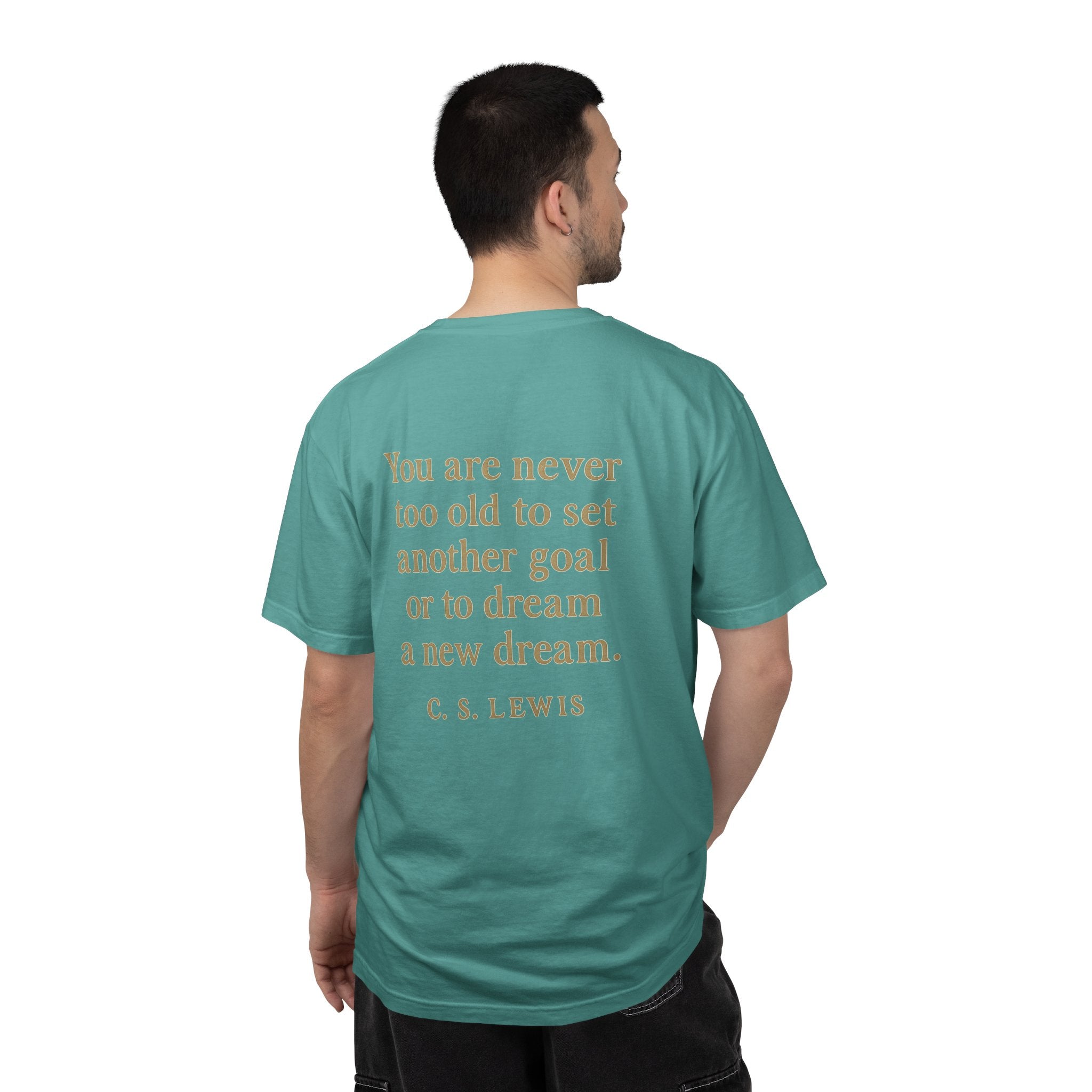 Christian T-Shirt | STILL "Never Too Old to Dream" | Inspirational Faith Tee | STILL Collection