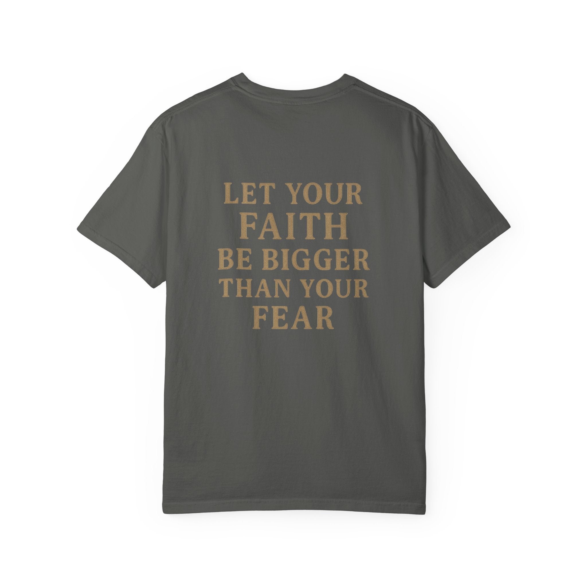 "STILL" Scripture T-Shirt ( Let your Faith ) - Inspirational Faith Quote Tee"