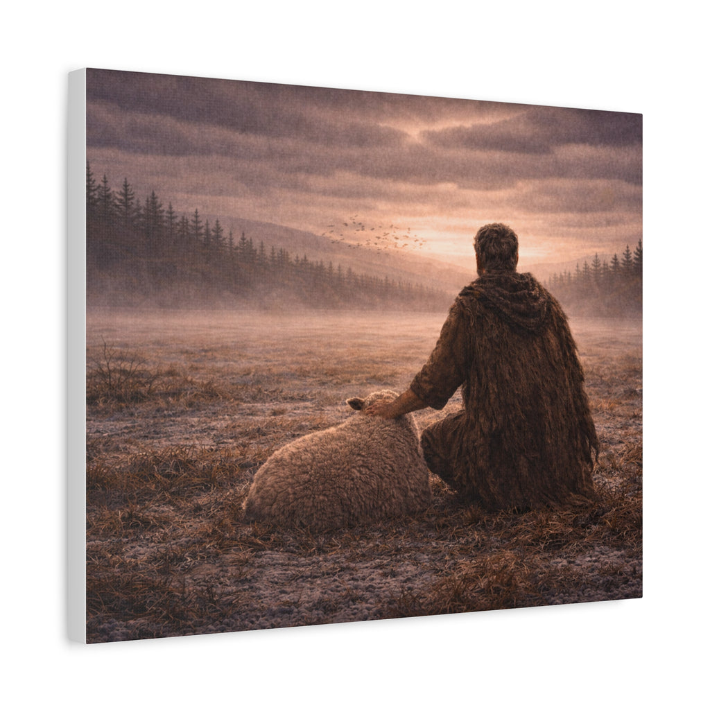 Stormy Meadow Wall Art | "Stillness" #7 of 12 | Inspirational Canvas Print | Fine Art