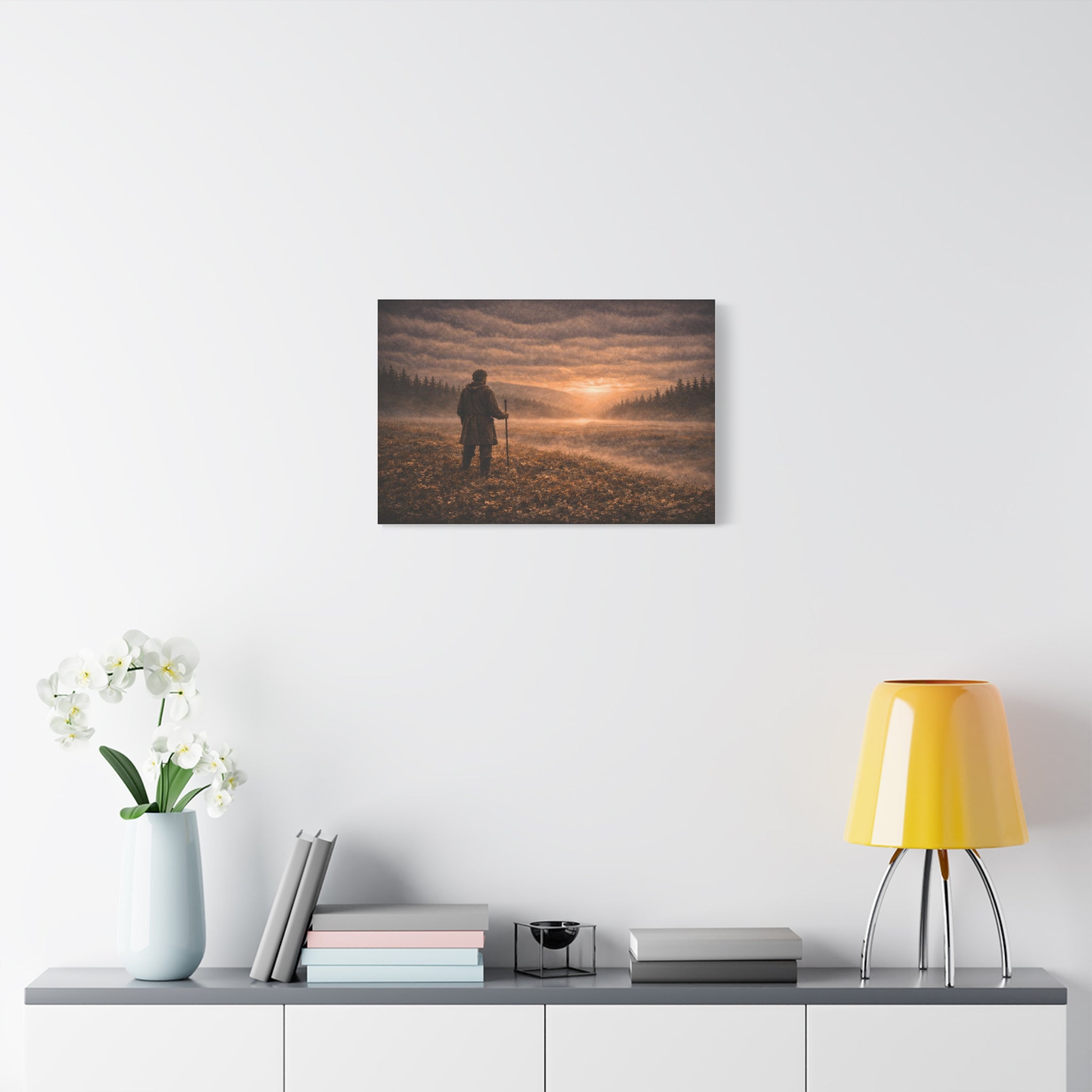 Stormy Meadow Wall Art | "The Turn" #5 of 12 | Cinematic Canvas Print | Fine Art