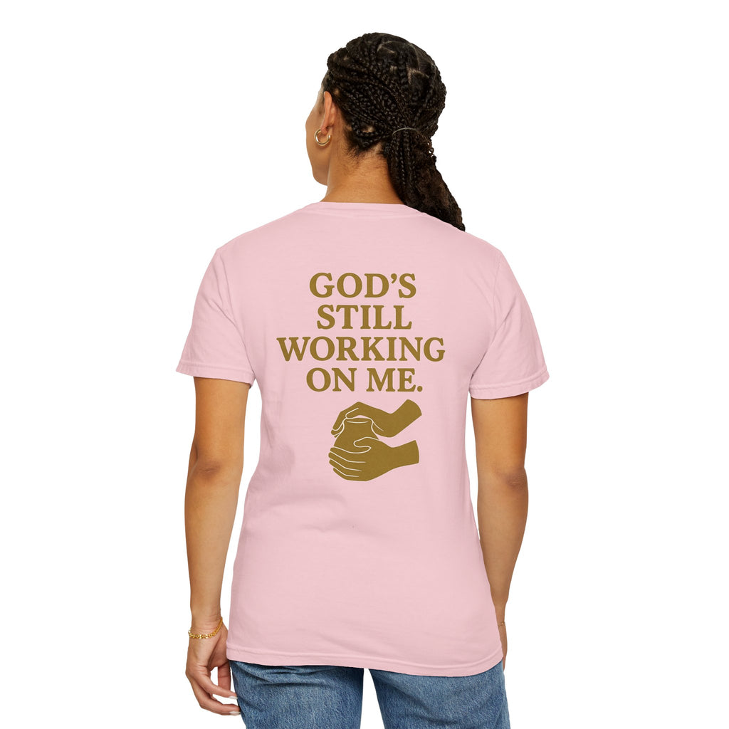 Christian T-Shirt | STILL "God's Still Working" | Inspirational Faith Tee | STILL Collection