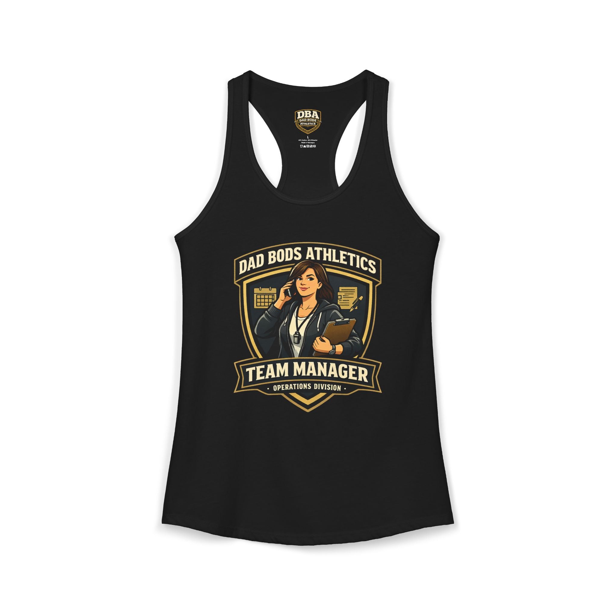 Team Manager Women's Ideal Racerback Tank