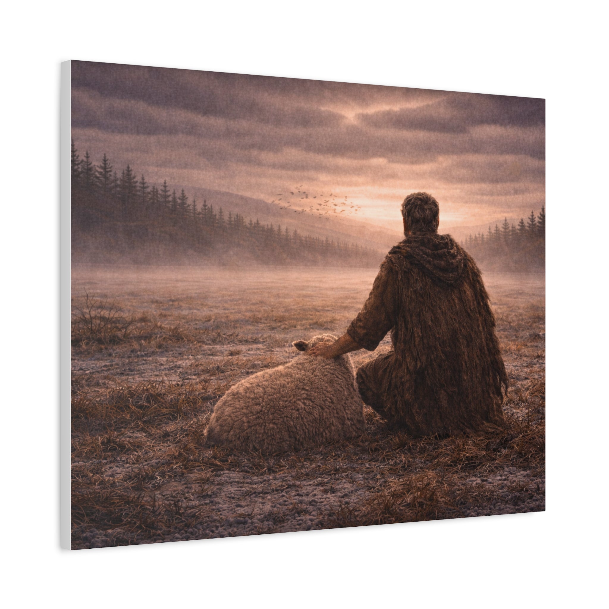 Stormy Meadow Wall Art | "Stillness" #7 of 12 | Inspirational Canvas Print | Fine Art