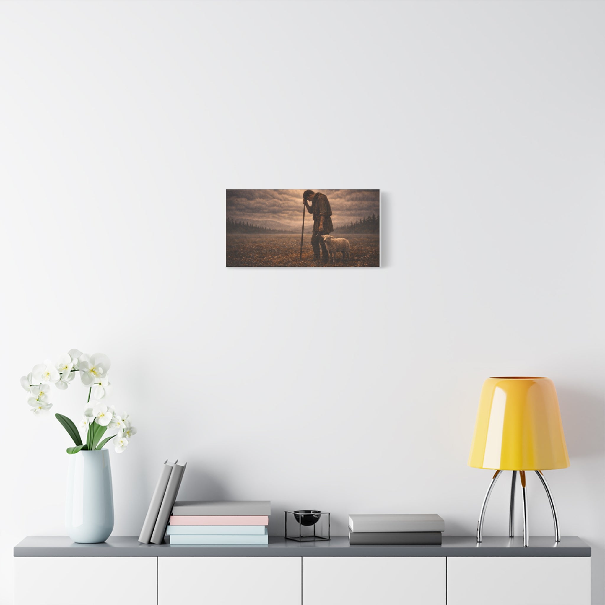 Stormy Meadow Wall Art | "The Weight" #4 of 12 | Inspirational Canvas Print | Fine Art