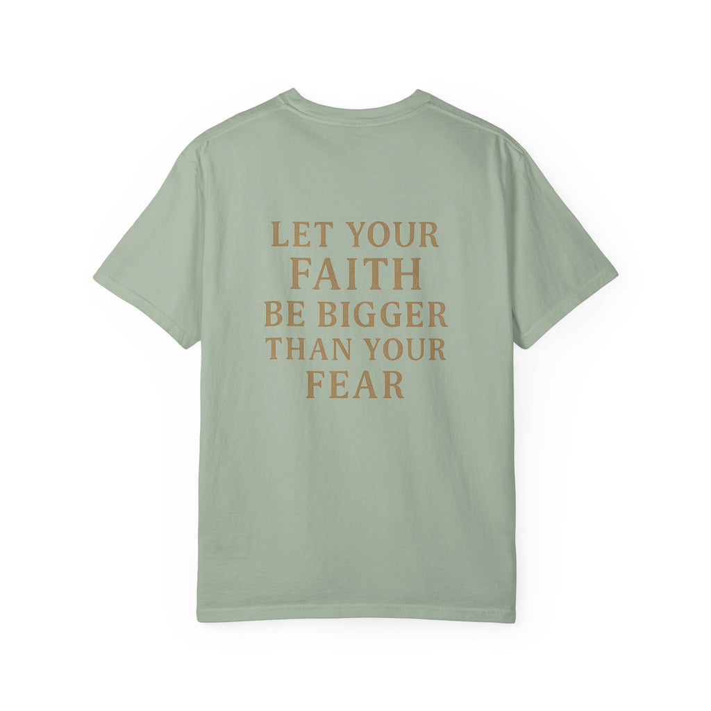 "STILL" Scripture T-Shirt ( Let your Faith ) - Inspirational Faith Quote Tee"