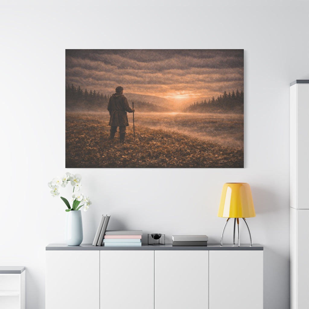 Stormy Meadow Wall Art | "The Turn" #5 of 12 | Cinematic Canvas Print | Fine Art