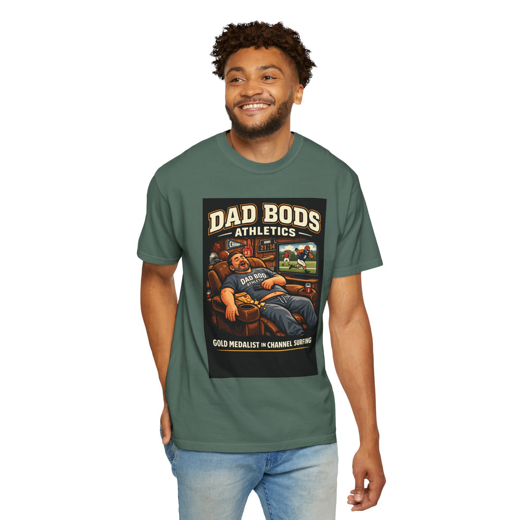 Funny Dad Shirt | Dad Bod Built by BBQ & Beer | Dad Bods Athletics | Father's Day Gift