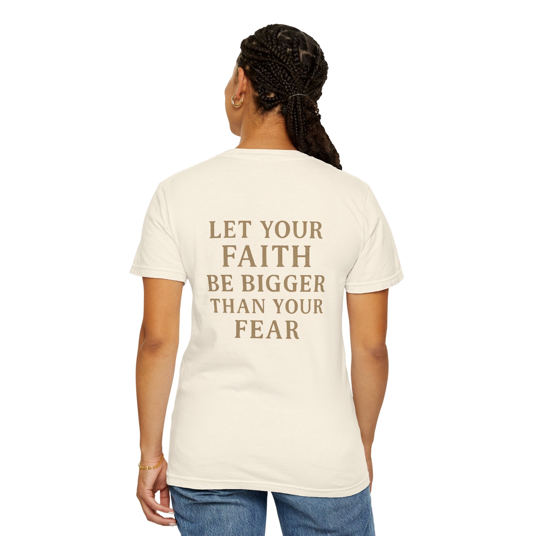 "STILL" Scripture T-Shirt ( Let your Faith ) - Inspirational Faith Quote Tee"