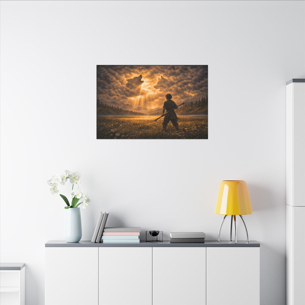 Stormy Meadow Wall Art | "The Omen" #2 of 12 | Cinematic Canvas Print | Fine Art
