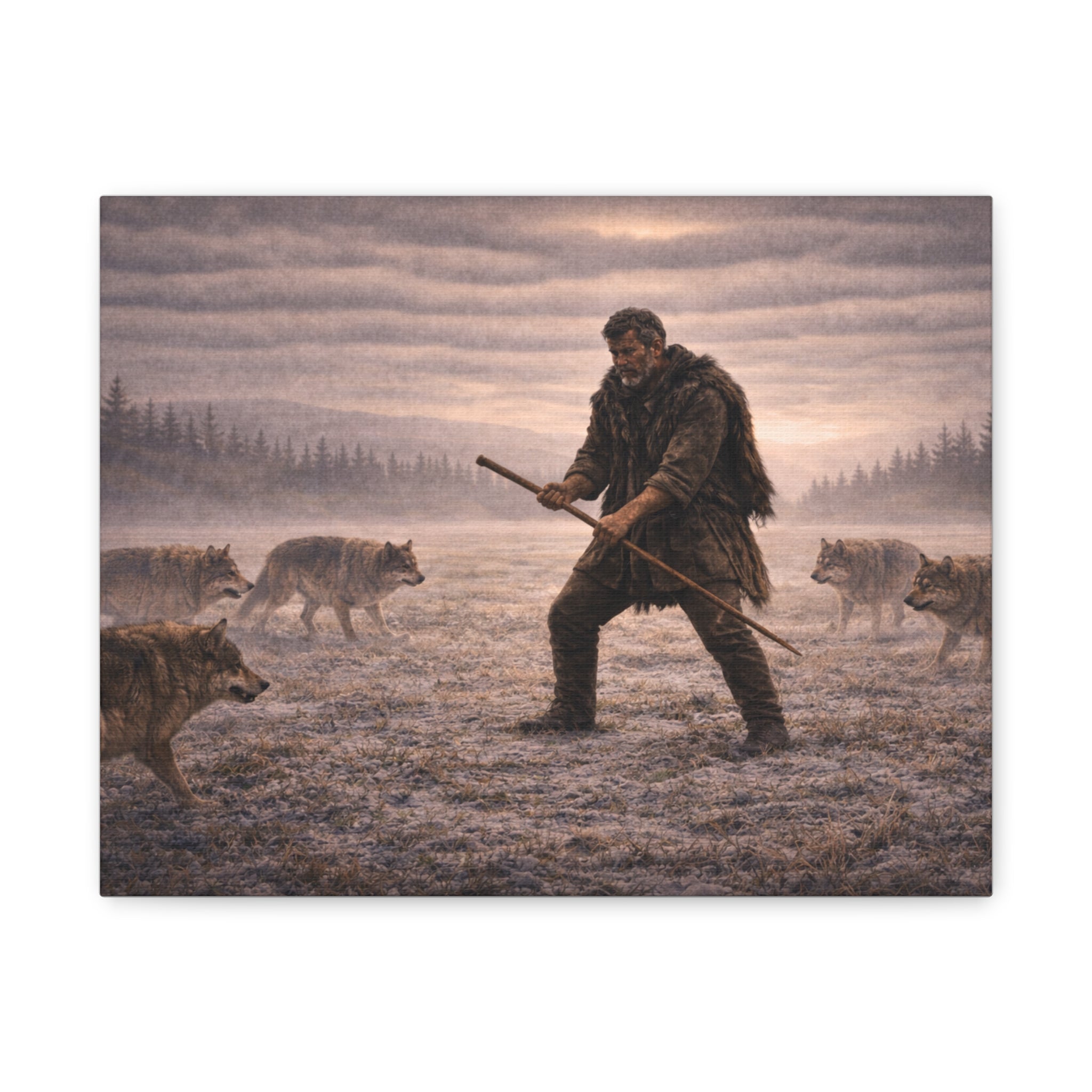 Stormy Meadow Wall Art | "Inheritance" #6 of 12 | Cinematic Canvas Print | Fine Art