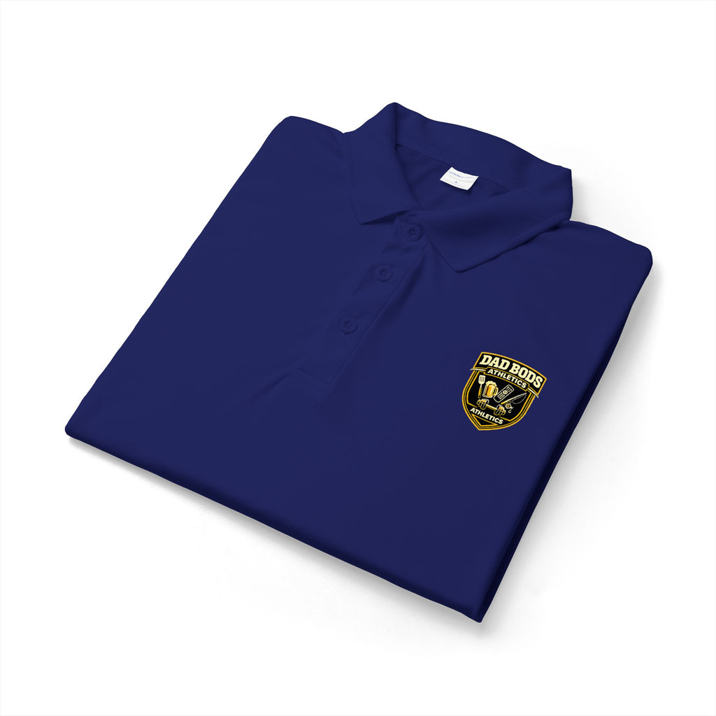 Men's 'Dad Bods Athletics Logo' Polo Shirt – Performance Golf & Work Polo