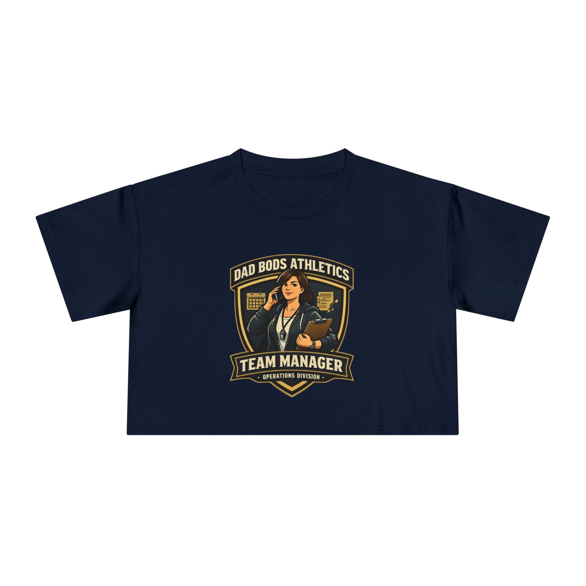 Team Manager Women's Crop Tee