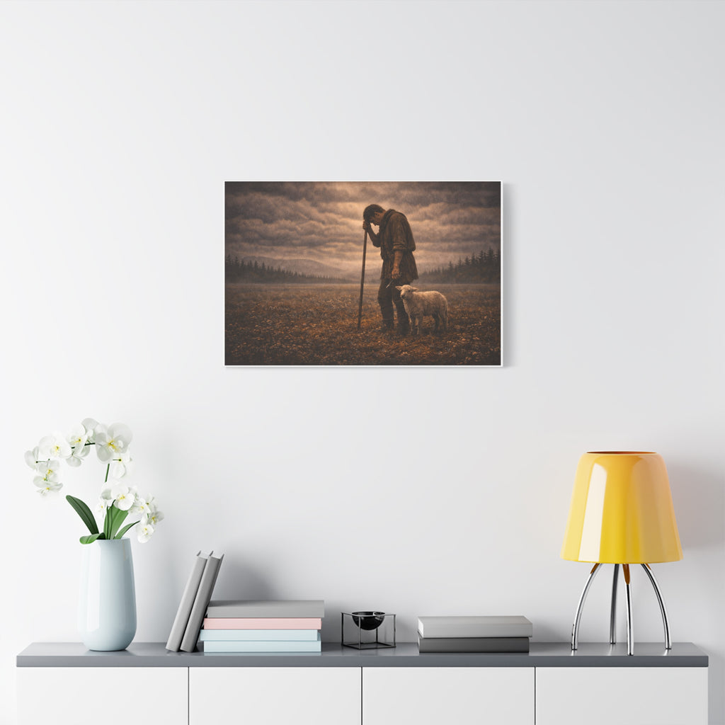 Stormy Meadow Wall Art | "The Weight" #4 of 12 | Inspirational Canvas Print | Fine Art