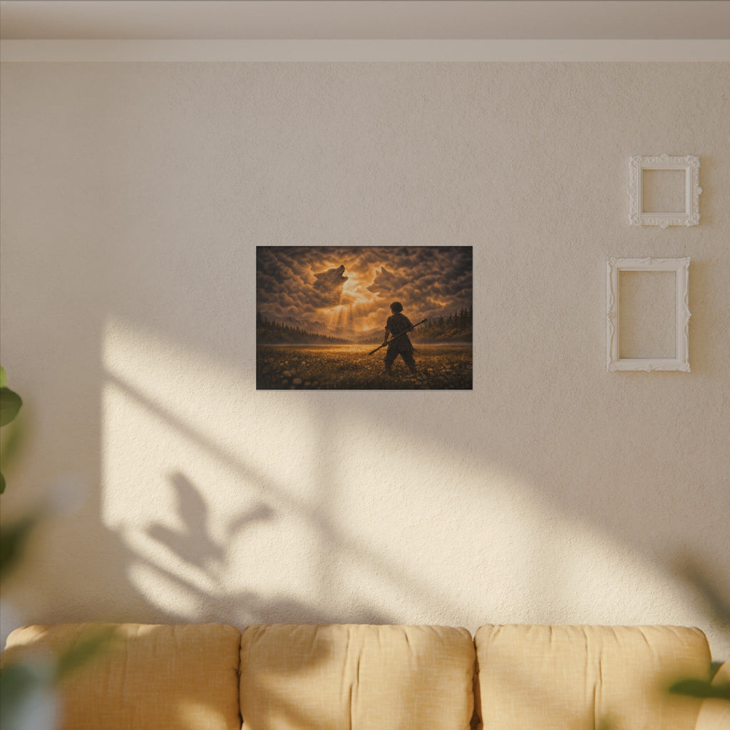 Stormy Meadow Wall Art | "The Omen" #2 of 12 | Cinematic Canvas Print | Fine Art