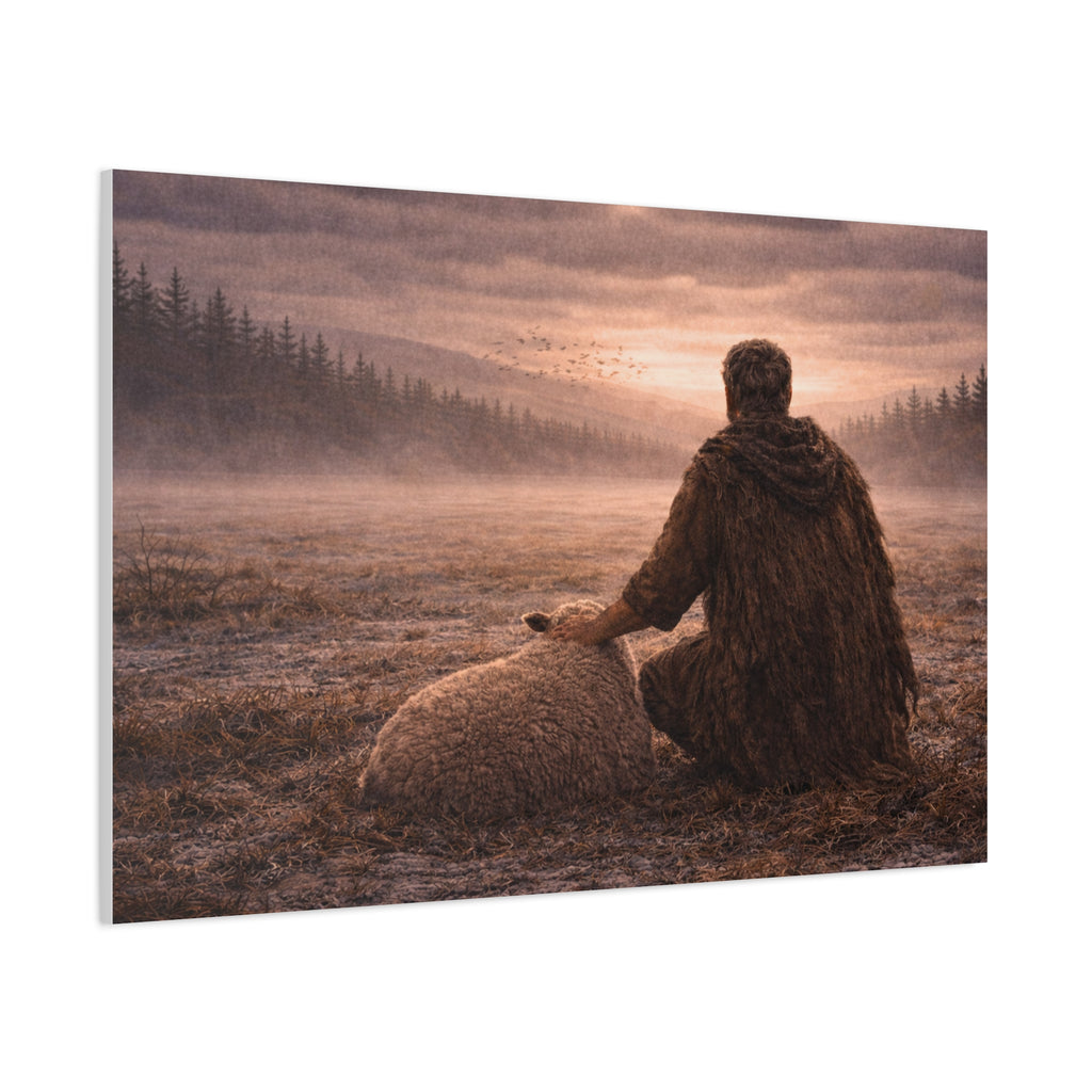 Stormy Meadow Wall Art | "Stillness" #7 of 12 | Inspirational Canvas Print | Fine Art