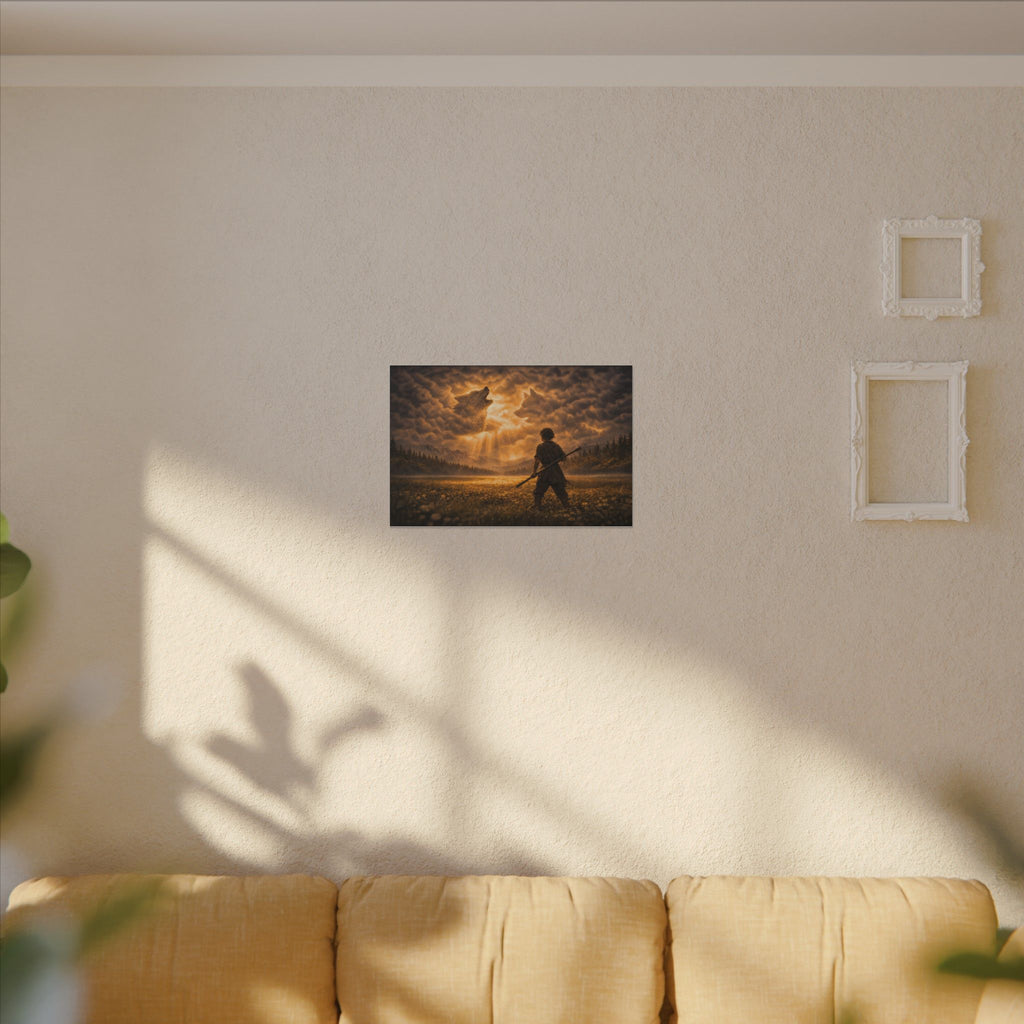 Stormy Meadow Wall Art | "The Omen" #2 of 12 | Cinematic Canvas Print | Fine Art