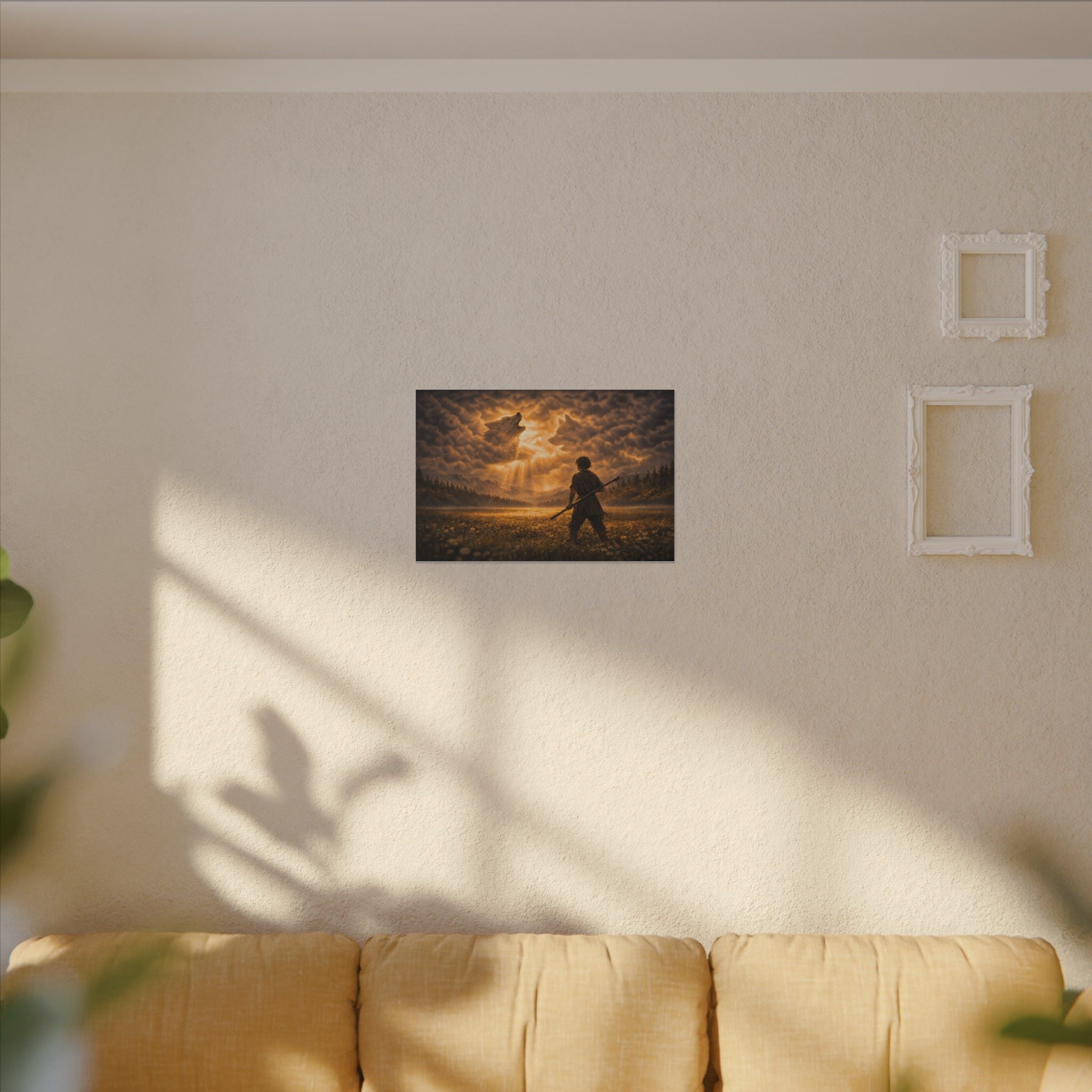 Stormy Meadow Wall Art | "The Omen" #2 of 12 | Cinematic Canvas Print | Fine Art