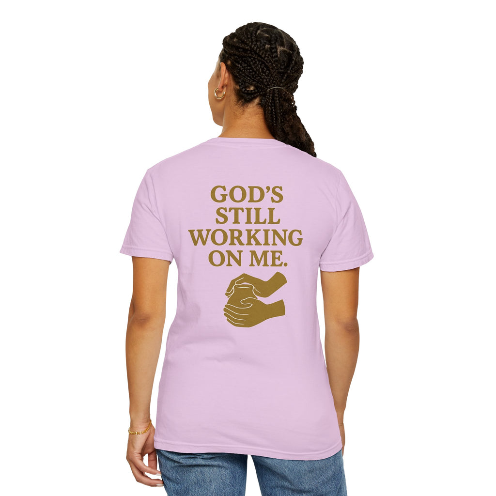 Christian T-Shirt | STILL "God's Still Working" | Inspirational Faith Tee | STILL Collection