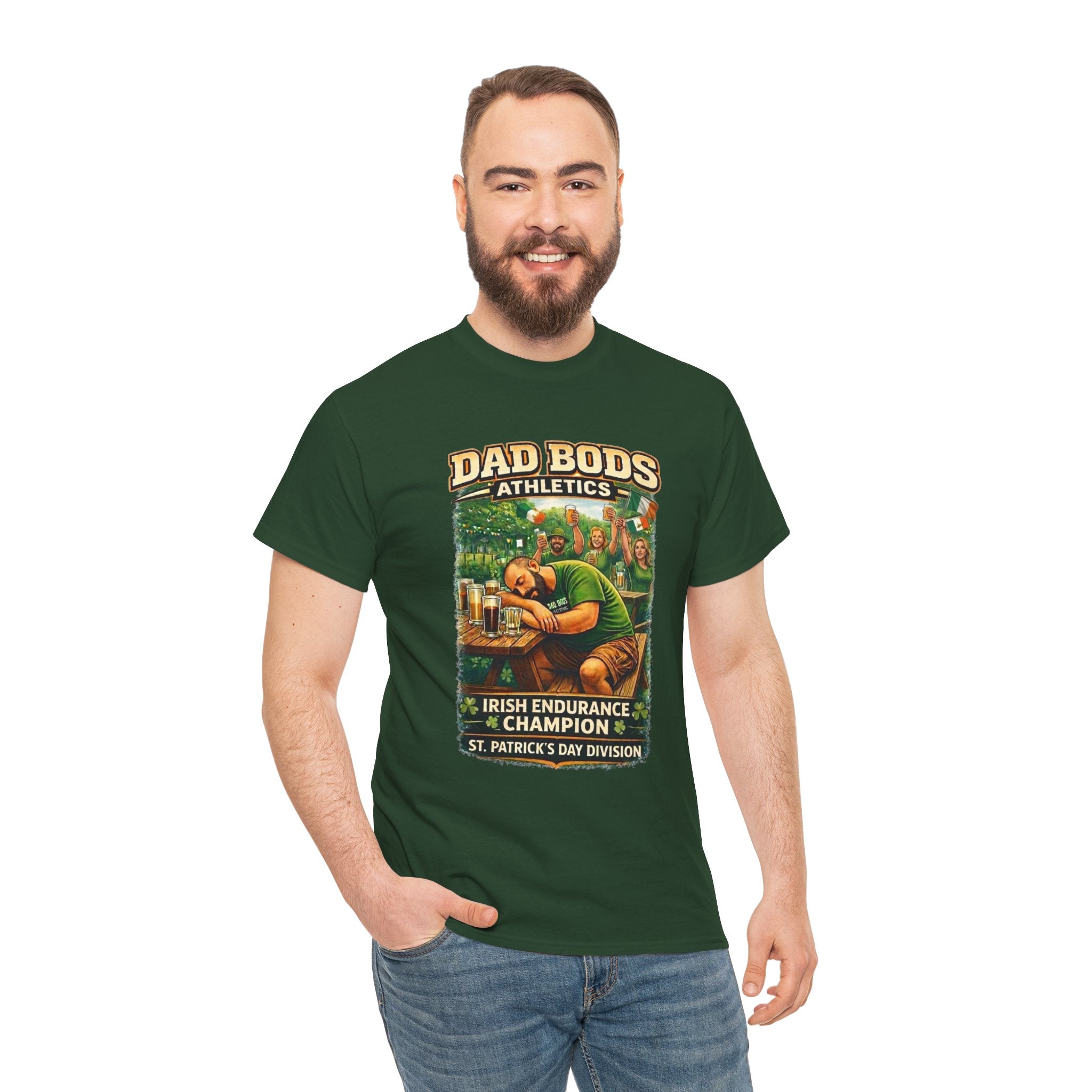 IRISH ENDURANCE CHAMPION Unisex Heavy Cotton Tee