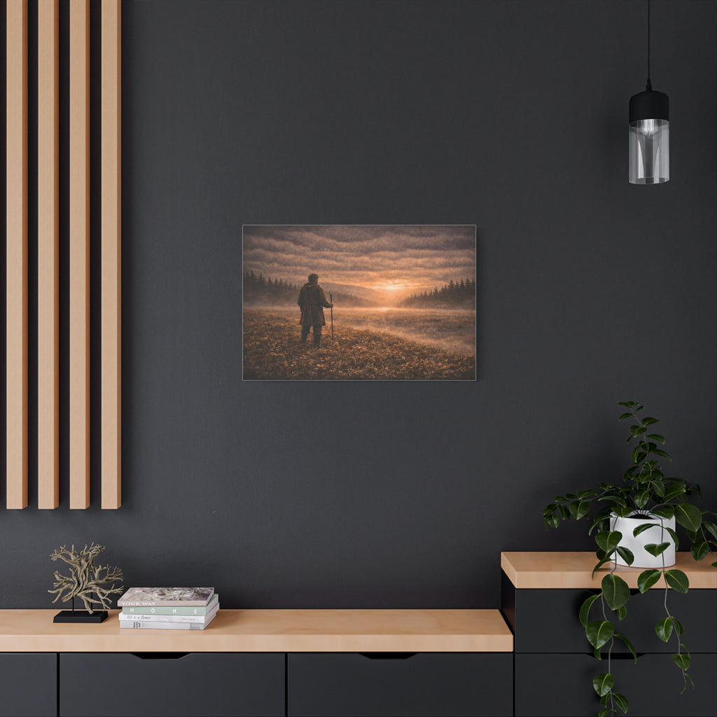 Stormy Meadow Wall Art | "The Turn" #5 of 12 | Cinematic Canvas Print | Fine Art