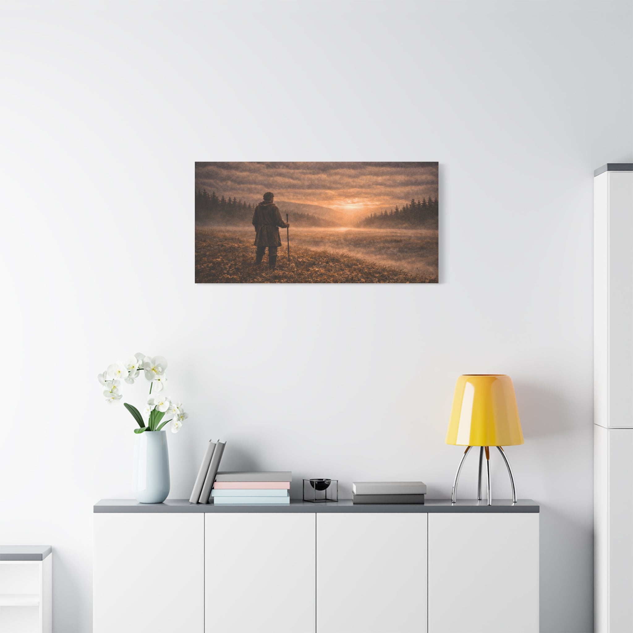 Stormy Meadow Wall Art | "The Turn" #5 of 12 | Cinematic Canvas Print | Fine Art