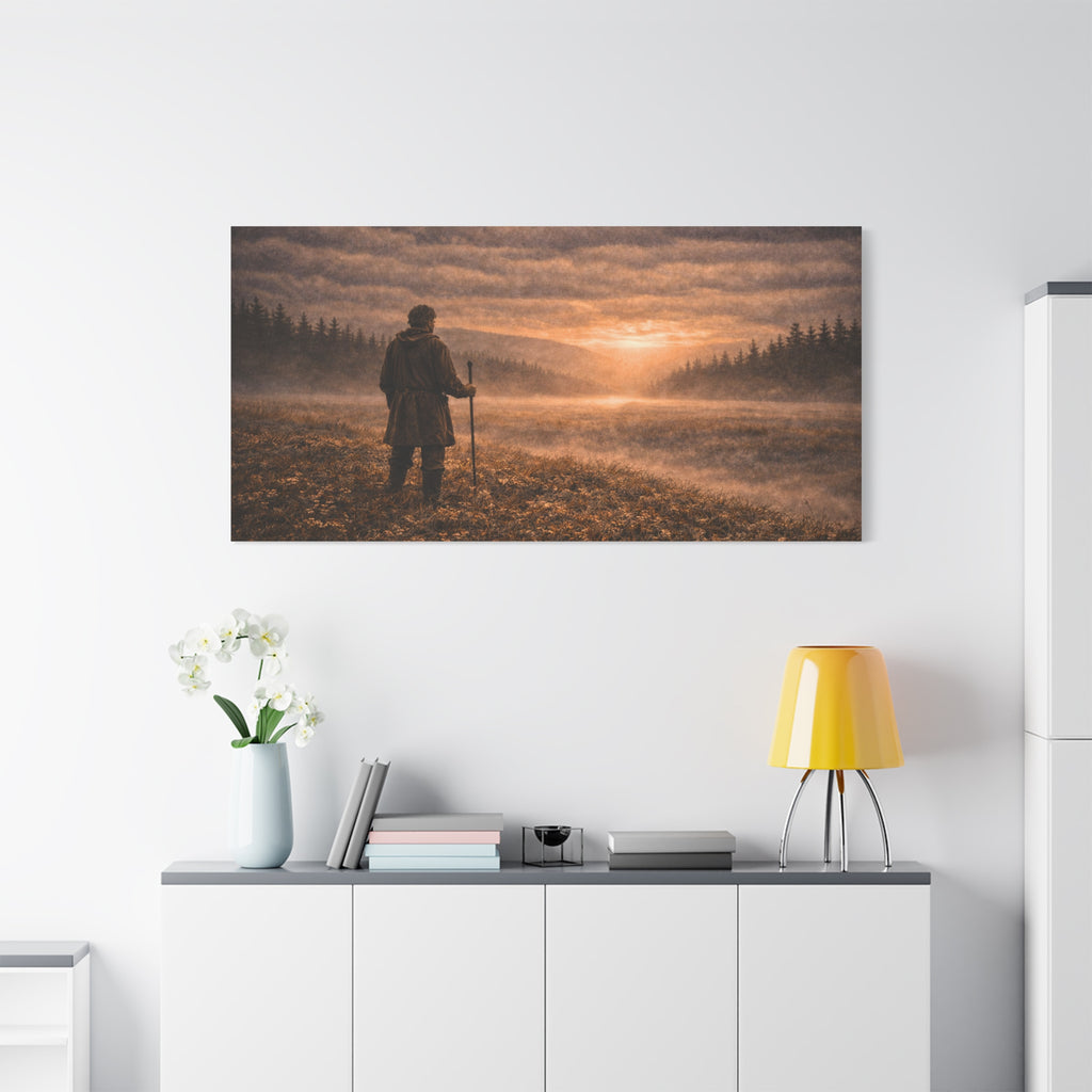 Stormy Meadow Wall Art | "The Turn" #5 of 12 | Cinematic Canvas Print | Fine Art