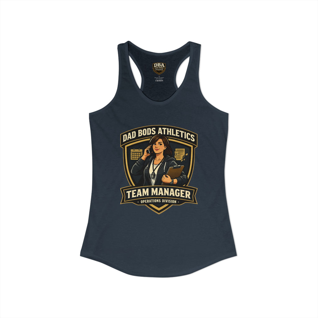 Team Manager Women's Ideal Racerback Tank