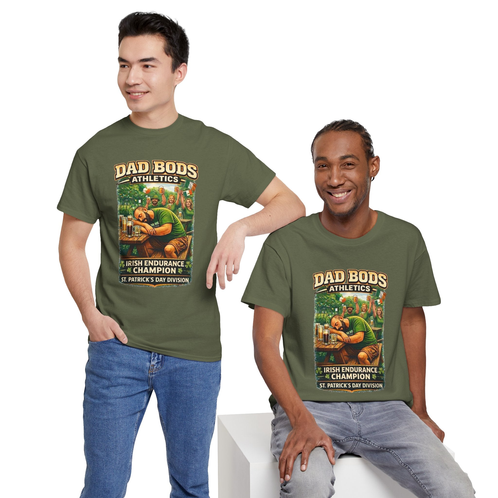 IRISH ENDURANCE CHAMPION Unisex Heavy Cotton Tee