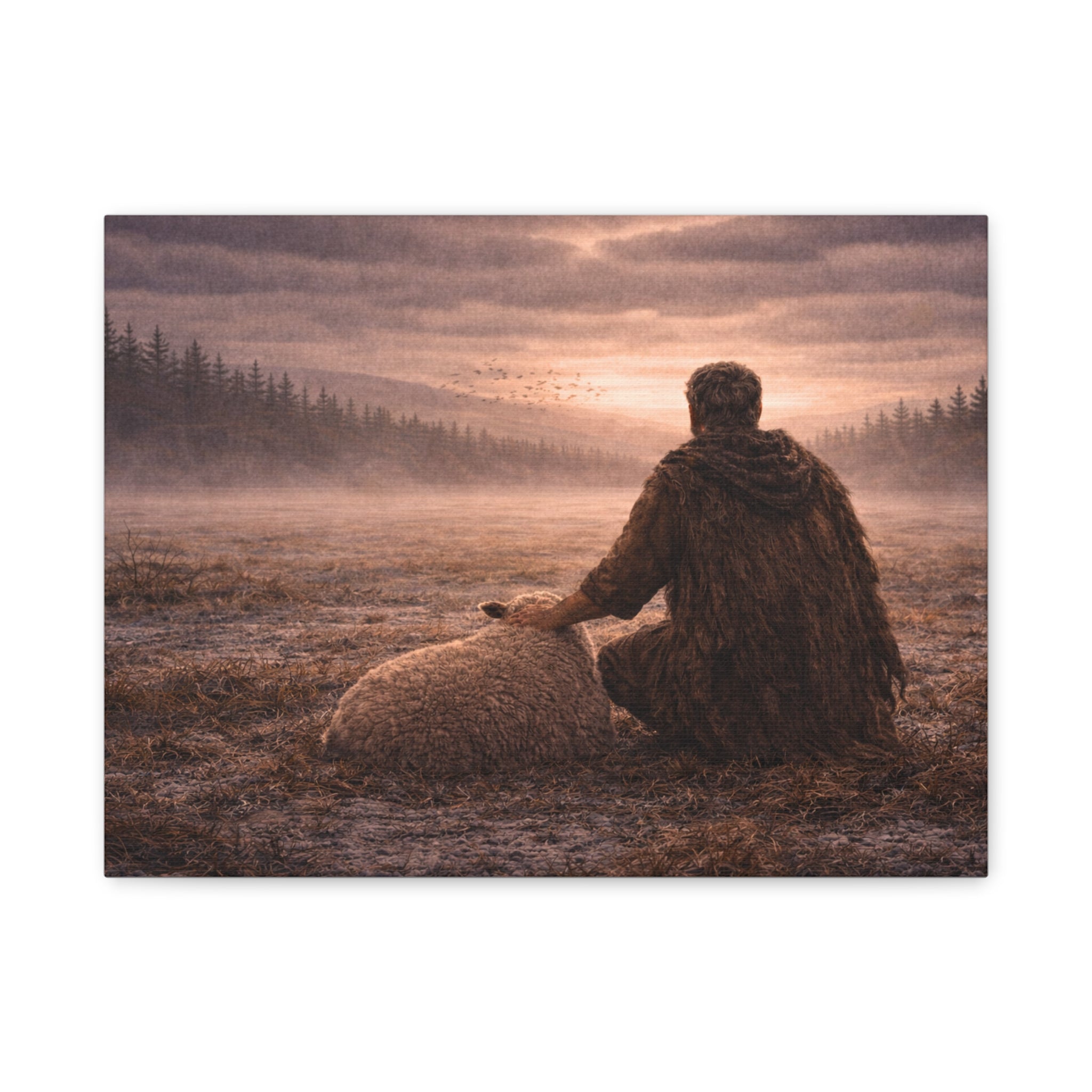 Stormy Meadow Wall Art | "Stillness" #7 of 12 | Inspirational Canvas Print | Fine Art