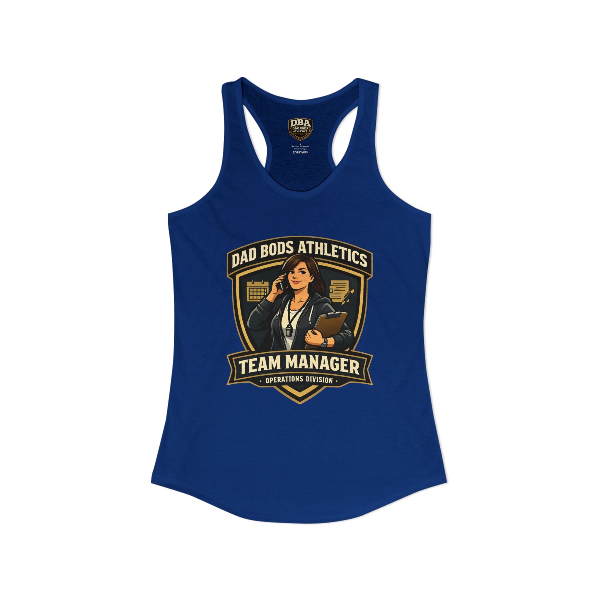 Team Manager Women's Ideal Racerback Tank